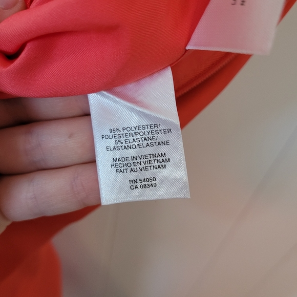 Nine West Peplum Sheath Line Dress 🧡 - Picture 6 of 10